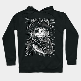 Cat Skull Paintings Hoodie